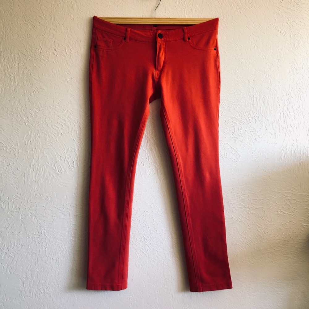 3/$12 Summer Coral Jegging Legging Size Large